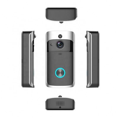 Έξυπνο ασύρματο Wifi τηλεοπτικό Doorbell 1080P με τον κτύπο για το 2-Way ήχο ανιχνευτών κινήσεων μπροστινών πορτών