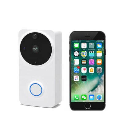 ABS έξυπνος εγχώριου ασύρματος Doorbell 1080P έξυπνος καμερών ανιχνευτής κινήσεων Doorbell 2-Way